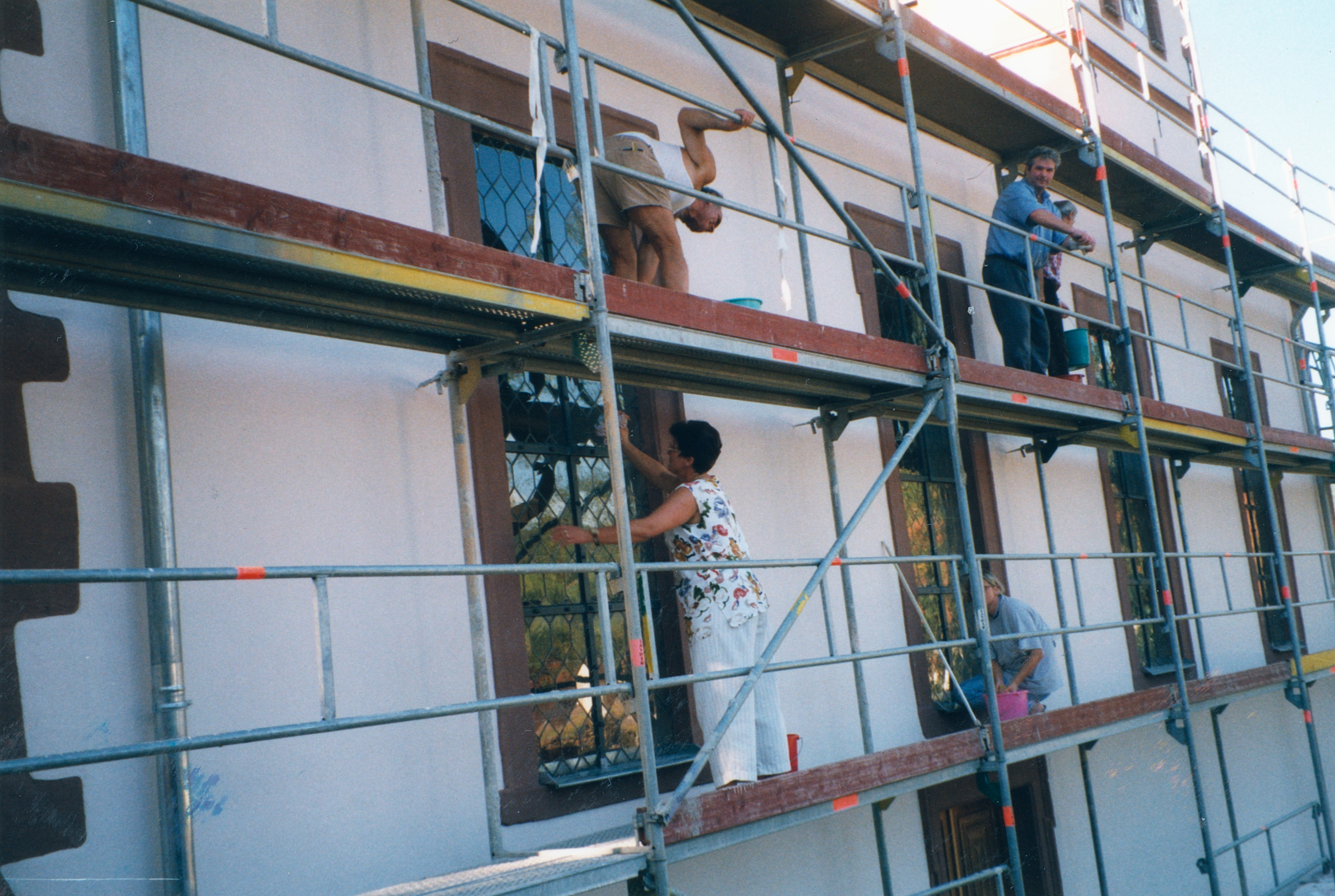 Renovierung der ev. Kirche